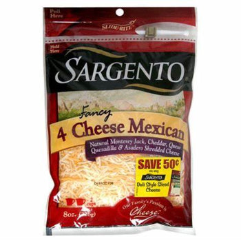 Sargento Cheese - Shredded Mexican 4 Cheese 8.00 oz