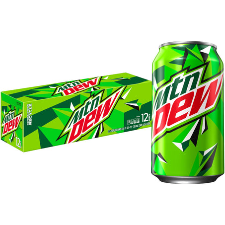 Mountain Dew 12x12oz Cans