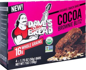 Cocoa Brownie Blitz Organic Snack Bars