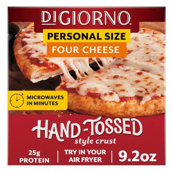 DiGiorno Hand Tossed Crust Four Cheese Personal Size Frozen Pizza