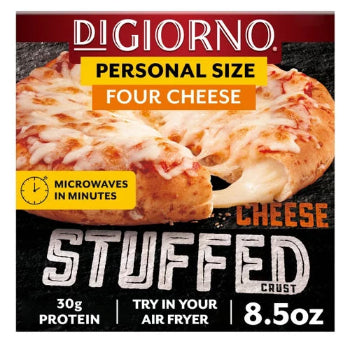 DiGiorno Stuffed Crust Four Cheese Personal Size Frozen Pizza