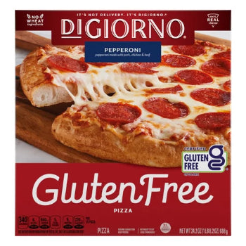 DiGiorno Pepperoni Gluten Free Pepperoni Frozen Pizza