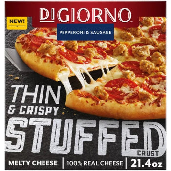 DiGiorno Thin & Crispy Stuffed Crust Pepperoni & Sausage Frozen Pizza
