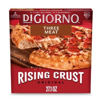 DiGiorno Rising Crust Three Meat Frozen Pizza