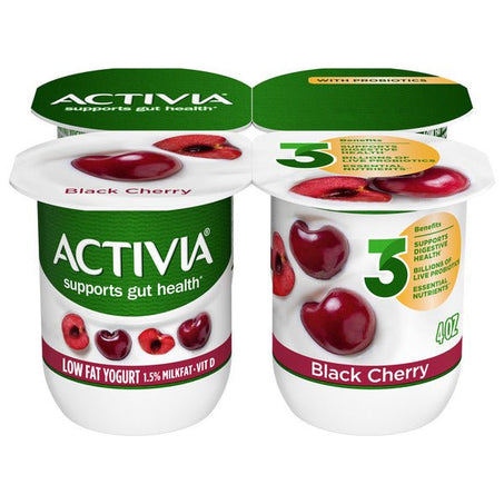 Activia Probiotic Yogurt, 4 Ct, 4 OZ - Green Basket Marco Island
