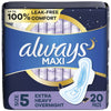 Always Maxi Extra Heavy Overnight Pads Size 5 - Green Basket Marco Island