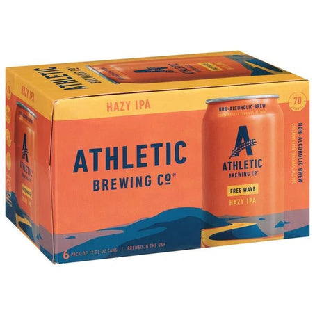 Athletic Brewing Co. Non - Alcoholic Free Wave Hazy IPA - Green Basket Marco Island