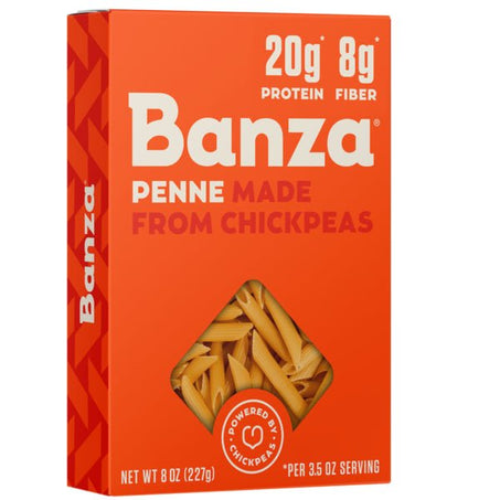 Banza Penne Pasta - Gluten Free, High Protein, Lower Carb - Green Basket Marco Island