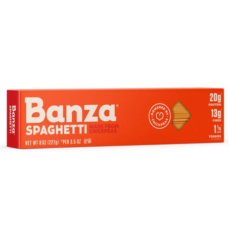 Banza Spaghetti Pasta, Gluten Free, High Protein, Lower Carb - Green Basket Marco Island