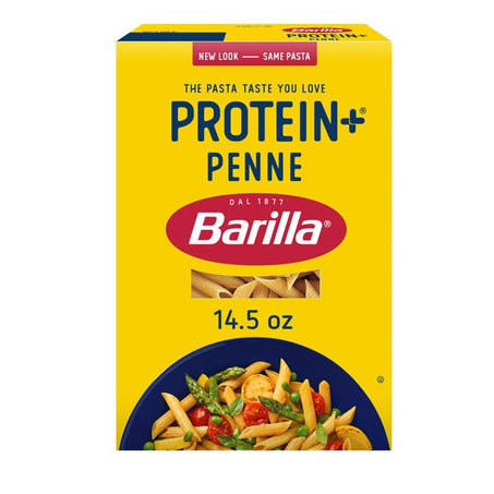 Barilla Protein+ (Plus) Penne Pasta - Plant Based Pasta - Made from Lentils, Chickpeas & Peas - Green Basket Marco Island