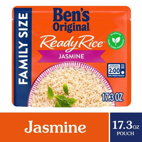 Ben's Original Jasmine Rice Family Size Pouch - Green Basket Marco Island