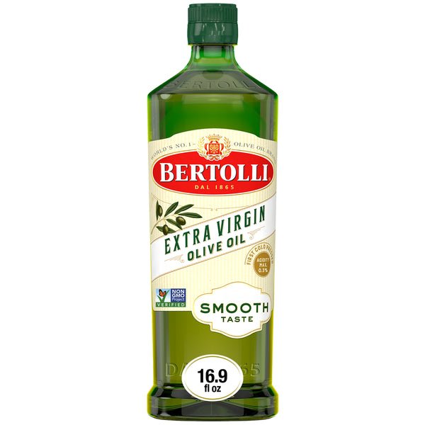 Bertolli Extra Virgin Olive Oil Smooth Taste 16.9 fl oz - Green Basket Marco Island