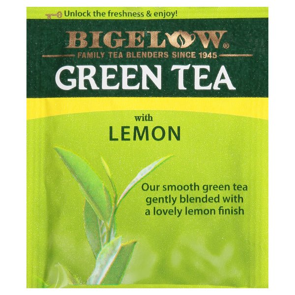 Bigelow Green Tea, Lemon 20 ct - Green Basket Marco Island