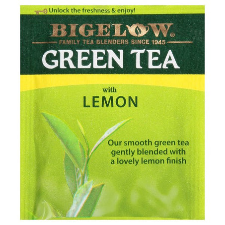 Bigelow Green Tea, Lemon 20 ct - Green Basket Marco Island