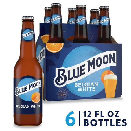 Blue Moon Belgian White Wheat Beer - Green Basket Marco Island