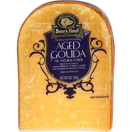 Boar's Head Aged Gouda Cheese 8 oz - Green Basket Marco Island