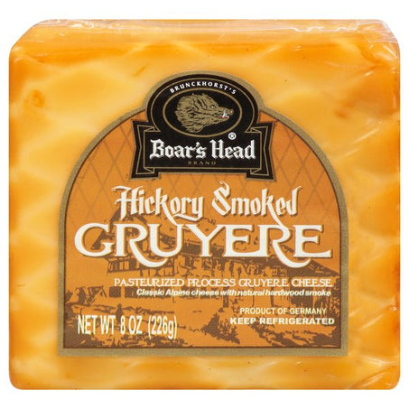 Boar's Head Hickory Smoked Gruyere Cheese 8 oz - Green Basket Marco Island