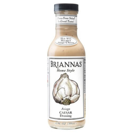 Briannas Home Style Asiago Caesar Dressing, 12 fl oz - Green Basket Marco Island