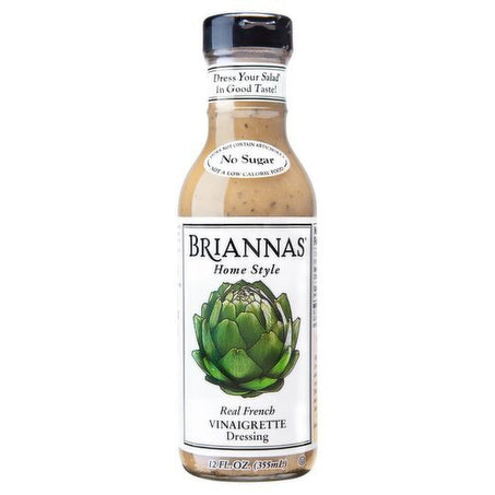 Briannas Home Style Real French Vinaigrette Dressing, 12 fl oz - Green Basket Marco Island