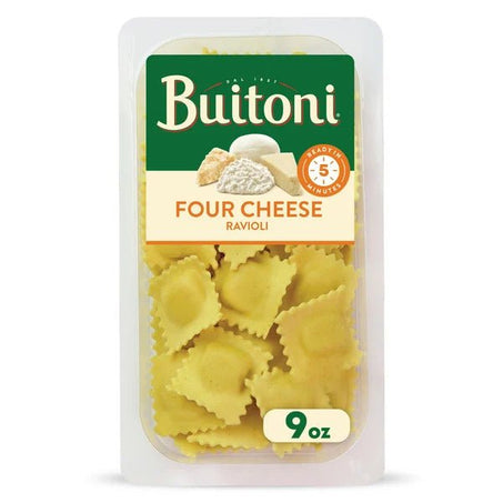 Buitoni Four Cheese Ravioli, Refrigerated Pasta 9 oz - Green Basket Marco Island