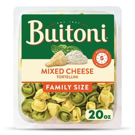 Buitoni Mixed Cheese Tortellini, Refrigerated Pasta 20 oz - Green Basket Marco Island