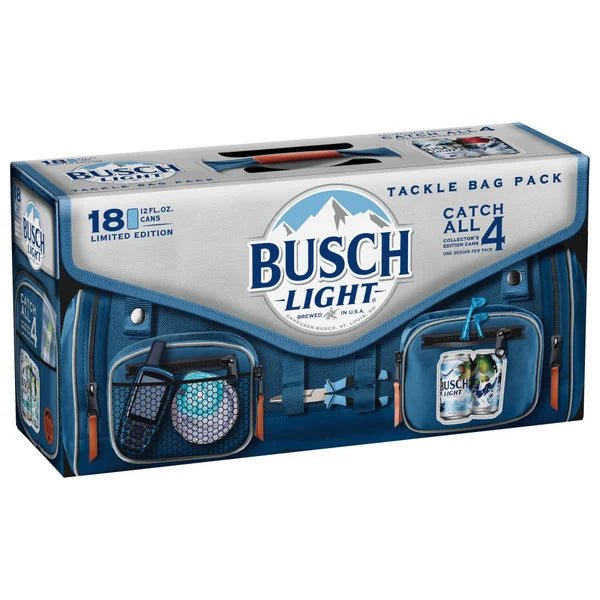 Busch American Lager Beer Can, 18 Pack, 12 Fl Oz Cans - Green Basket Marco Island