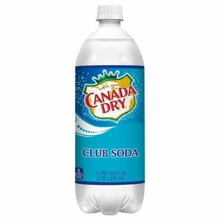 Canada Dry Club Soda 1 Liter - Green Basket Marco Island