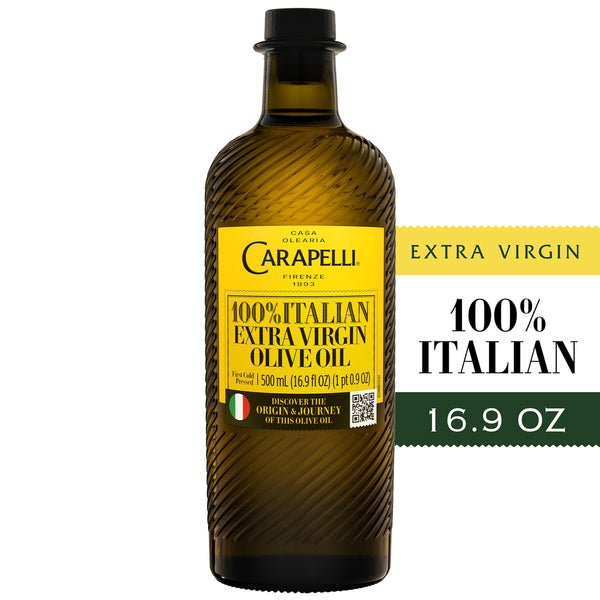 Carapelli Olive Oil, Extra Virgin, 100% Italian 16.9 fl oz - Green Basket Marco Island