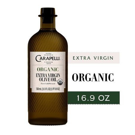 Carapelli Organic Extra Virgin Olive Oil 16.9 fl oz - Green Basket Marco Island