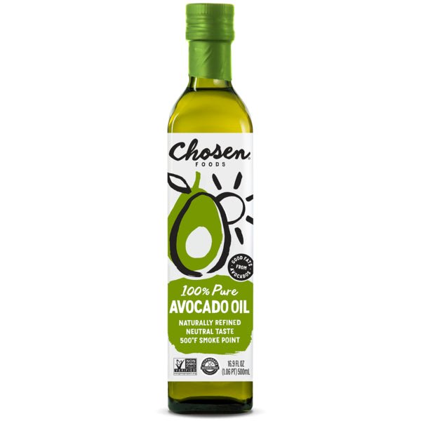 Chosen Foods 100% Pure Avocado Oil 16.9 fl oz - Green Basket Marco Island