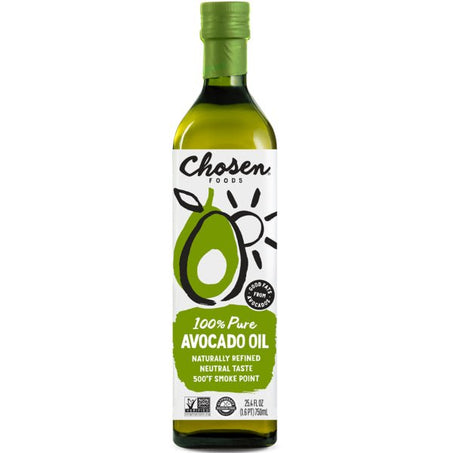 Chosen Foods 100% Pure Avocado Oil 25.4 fl oz - Green Basket Marco Island