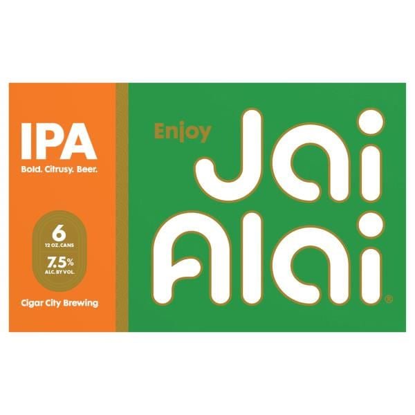 Cigar City Brewing Jai Alai IPA - Green Basket Marco Island