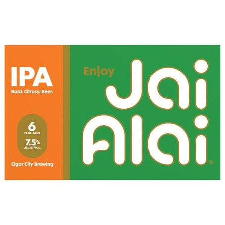 Cigar City Brewing Jai Alai IPA - Green Basket Marco Island