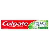 Colgate Sparkling White Mint Zing Gel Toothpaste, 6.0 oz - Green Basket Marco Island