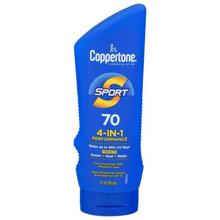 Coppertone Sunscreen Lotion, Broad Spectrum SPF 70 7 fl oz - Green Basket Marco Island