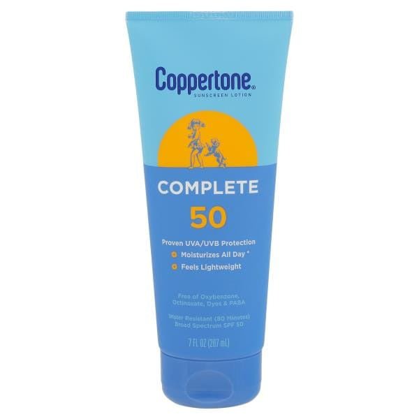 Coppertone Sunscreen Lotion, SPF 50 7 fl oz - Green Basket Marco Island