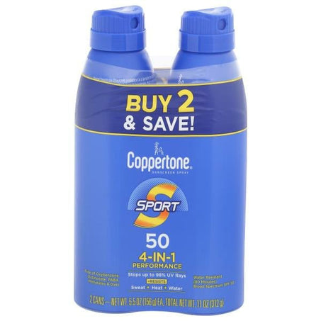 Coppertone Sunscreen Spray SPF 50 - Green Basket Marco Island