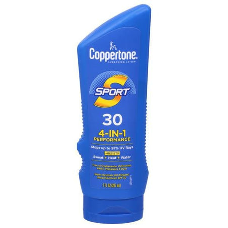 Coppertone Water Resistant Sunscreen SPF 30 Lotion 7 fl oz - Green Basket Marco Island