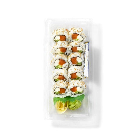 Cream Cheese Roll Sp Salmon 7 oz - Green Basket Marco Island