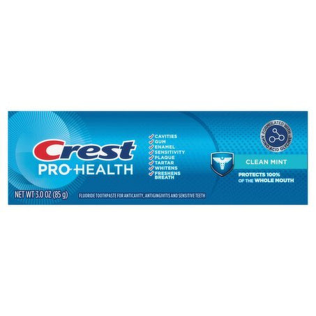 Crest Pro - Health Clean Mint Fluoride Toothpaste, 3 oz - Green Basket Marco Island