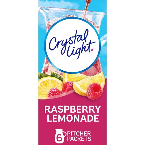 Crystal Light Flavored Powdered Drink Mix 6 Packets - Green Basket Marco Island