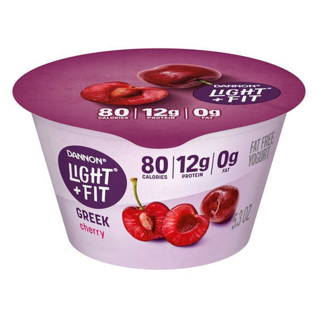 Dannon Light + Fit Greek Fat Free Yogurt 5.3 oz - Green Basket Marco Island