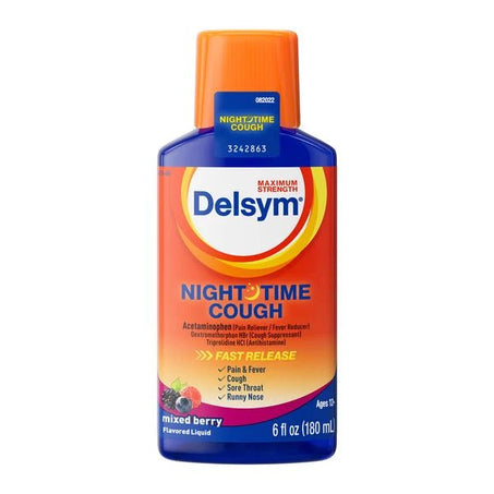 Delsym® Adult Nighttime Cough Liquid 6 fl oz - Green Basket Marco Island