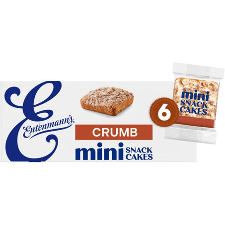 Entenmann's 6 packs, Cinnamon Sugar Mini Crumb Cakes - Green Basket Marco Island