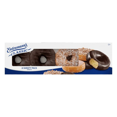 Entenmann's Classic, 8 count, Assorted Donuts - Green Basket Marco Island