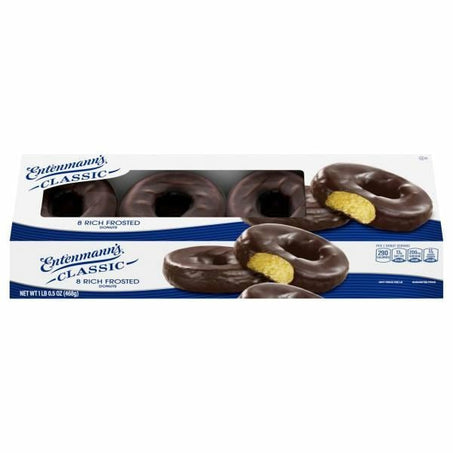 Entenmann's Entenmann’s Rich Frosted Donuts, 8 Count - Green Basket Marco Island