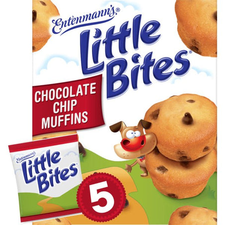 Entenmann's Little Bites, 5 packs, Chocolate Chip Mini Muffins - Green Basket Marco Island