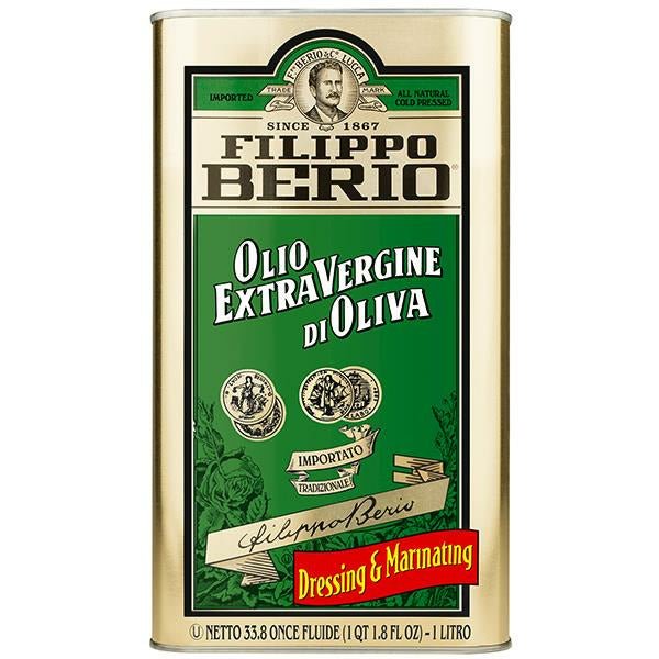Filippo Berio Olive Oil, Extra Virgin 33.8 fl oz - Green Basket Marco Island