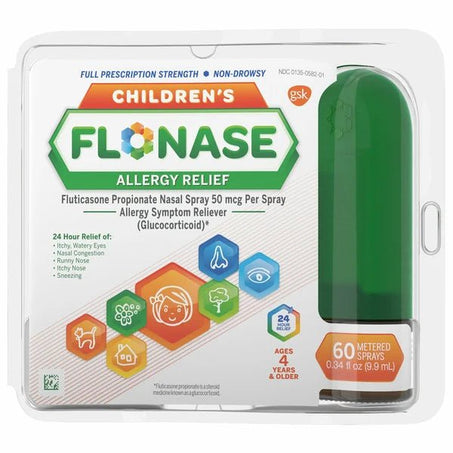 FLONASE Children's Allergy Nasal Spray, Children's Allergy Nasal Spray - Green Basket Marco Island