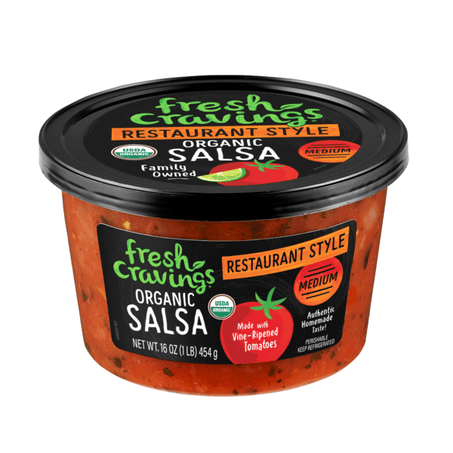 Fresh Cravings Organic Salsa - Green Basket Marco Island